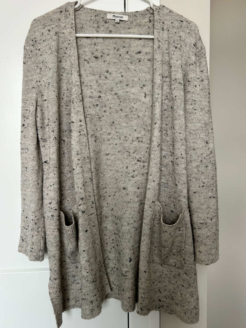 Madewell Donegal wrap cardigan sweater